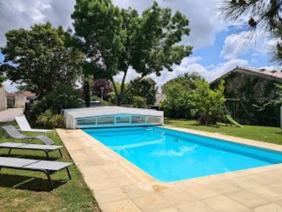 Gite 2-4 Couchages Situe Dans Un Magnifique Jardin Saint-Vivien  Exterior foto