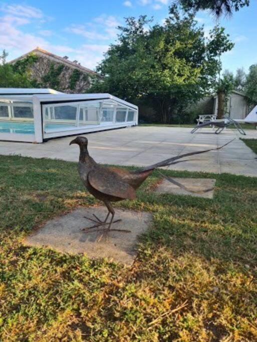 Gite 2-4 Couchages Situe Dans Un Magnifique Jardin Saint-Vivien  Exterior foto